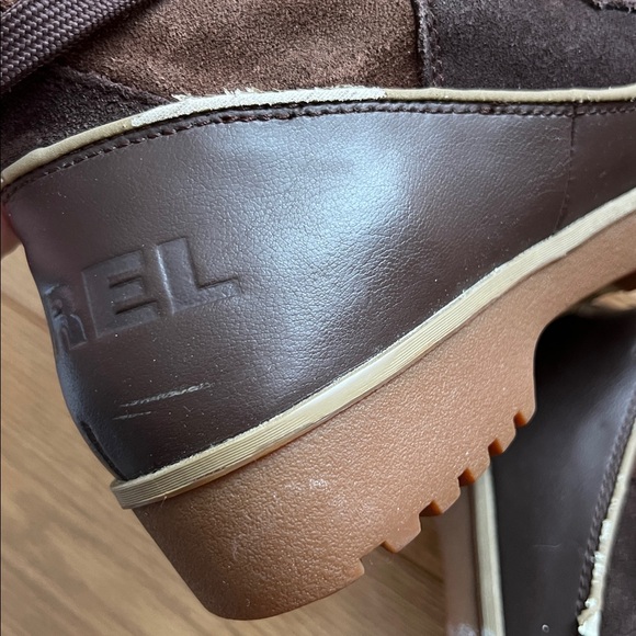 Sorel Women's Tivoli High II Brown Lace Up Boots Size 8 - Picture 3 of 10